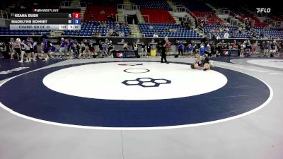 110 lbs Champ. Rd Of 32 - Keana Bush, FL vs Madelynn Bohnet, NE