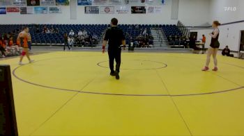 160 lbs Round 1 (4 Team) - Kisten Elbek, Treasure Valley CC vs Paige Allen, Eastern Oregon University