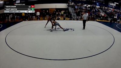 125 lbs 1st Place Match - Matt Griffin, Tcnj vs Keito Shaw, Alvernia University