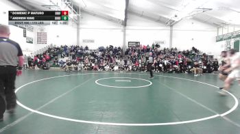175 lbs Final - Domenic P Maturo, Branford vs Andrew King, Daniel Hand