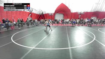 144 lbs Cons. Round 5 - Evan Curtis, Cuba City Wrestling Club vs Breck Ritchie, Team Nazar Training Center