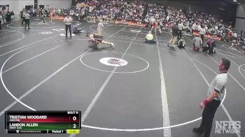 3A 120 lbs Cons. Semi - Tristian Woodard, Chester vs Landon Allen, West Oak