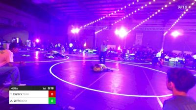 49 lbs 5th Place - Thomas Caro V, Team Aggression vs Alex Writt, Duran Elite