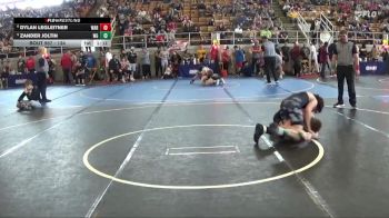 134 lbs Cons. Round 4 - Zander Joltin, West Geauga vs Dylan Legleitner, Warriors