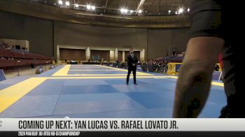 RAFAEL LOVATO JR. vs YAN LUCAS CORDEIRO PAIVA 2024 Pan IBJJF Jiu-Jitsu No-Gi Championship