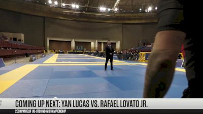 RAFAEL LOVATO JR. vs YAN LUCAS CORDEIRO PAIVA 2024 Pan IBJJF Jiu-Jitsu No-Gi Championship