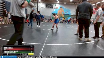 150/164 Round 1 - Owen Grumelot, Team Bear Wrestling vs Seth Kerr, JET