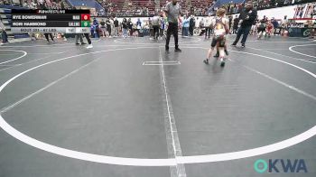 67 lbs Semifinal - Rye Bowerman, Madill Takedown vs Rori Hammond, Carl Albert