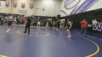 110 Open Cons. Round 2 - Gracie Huggins, Southeast CC vs Lainey Shelangoski, Wartburg