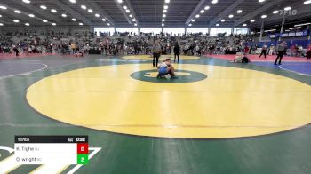 107 lbs Consi Of 32 #2 - Kloi Tighe, NJ vs Omarzria (Ria) Wright, NC