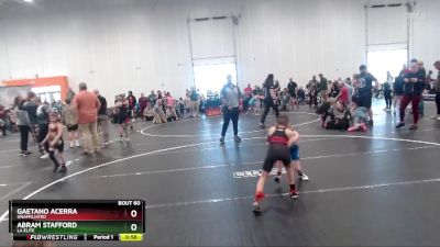 60 lbs Semifinal - Gaetano Acerra, Unaffiliated vs Abram Stafford, LA Elite