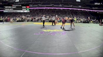 D4-285 lbs Quarterfinal - Mitchell Swift, Delton Kellogg vs Doug Hoyt, Otisville LakeVille Memorial