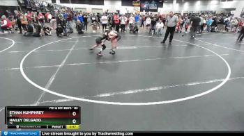 83 lbs Quarterfinal - Hailey Delgado, TX vs Ethan Humphrey, IA