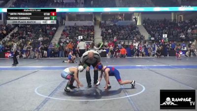 76 lbs Cons. Round 3 - Maddox Shively, Trailhands vs Michael Salgado, Gray County