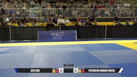 RyverRayne Mandan Paredez vs Arya Duke 2025 Pan Kids Jiu-Jitsu IBJJF Championship