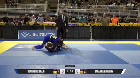 Sarah Gail Flanary vs Sufina Bree Grajo 2025 Pan Kids Jiu-Jitsu IBJJF Championship