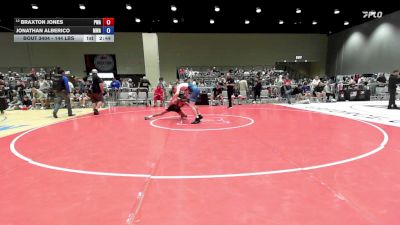 144 lbs Cons. Sub-quarters - Braxton Jones, Primal Wrestling Academy vs Jonathan Alberico, Moen Wrestling Academy