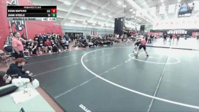 174 lbs Round 2 (4 Team) - Evan Raposo, East Stroudsburg vs John Steele, Felician