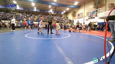 58 lbs 3rd Place - Achilles Davie, Salina Wrestling Club vs Nash McCuistion, Tiger Trained Wrestling