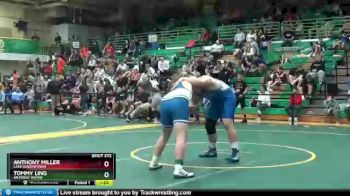 285 lbs Champ. Round 2 - Tommy Ling, ANTHONY WAYNE vs Anthony Miller, Lake (Uniontown)