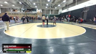 113 lbs Cons. Semi - Jesus Garcia Domanguez, Forks vs Quinn Santiago, Puyallup