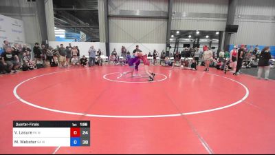 66 kg Quarterfinal - Violette Lasure, PA West Black vs Mackenna Webster, WOW