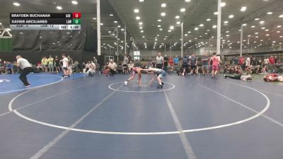 122 lbs Rr Rnd 2 - Brayden Buchanan, ASR - HSC vs Xavier Arciliares, LAW - HSC
