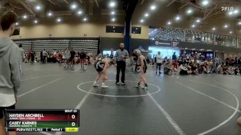 88 lbs Round 6 (8 Team) - Casey Karnes, Hanover Hawkeye vs Hayden Archbell, Junior Terps Xtreme