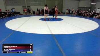 155 lbs Round 5 (6 Team) - Nevaeh Jackson, Alabama vs Aliya Whaley, Tennessee