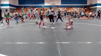 70 lbs Cons. Round 2 - Levi Littleton-Kimp, Summerville Take Down vs Carter Smack, Beaufort Bull Sharks WC