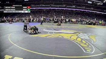 D4-113 lbs Cons. Semi - Aedyn Pasco, Brown City vs Bryant Wing, LeRoy Pine River