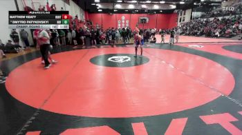 150 lbs Champ. Round 1 - Dmytro Patykovskyi, HOFFMAN ESTATES (HS) vs Matthew Keaty, HUNTLEY