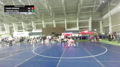 80 lbs Cons. Semi - Treycen O`Dell, Sanderson Wrestling Academy vs Blade Pehrson, Delta Wrestling Club