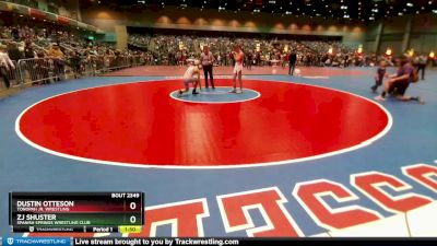 117-122 lbs Round 3 - Zj Shuster, Spanish Springs Wrestling Club vs Dustin Otteson, Tonopah Jr. Wrestling