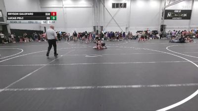 126 lbs Semis & 1st Wrestleback (8 Team) - Lucas Pelc, Este Built Underground vs Bryson Galofaro, Scanlan