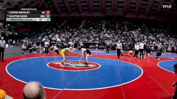 132-5A 1st Place Match - Carter Brickley, Lassiter H.S. vs Clayton Hicks, Brunswick