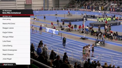 High School Girls' Mile, Prelims 1