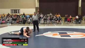 165 lbs Cons. Round 3 - Jack Chipps, Case Western Reserve vs Cooper Kidd, Delaware Valley