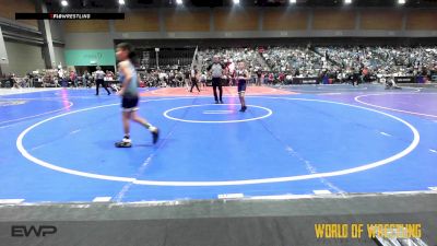 70 lbs Round Of 16 - Ryzen Rogers, Driller Wrestling Club vs Luke Mascoto, FLOW Academy