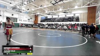 106 lbs Champ. Round 1 - Antonio Camarena, Villa Park vs Mathew Solis, Paramount