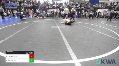 57 lbs Rr Rnd 3 - Isabella Levescy, F-5 Grappling vs Avery Rosas, OKC Saints Wrestling