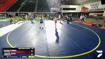 120 lbs Cons. Round 2 - Aliyah Torres, California vs Abigail Gamm, Washington