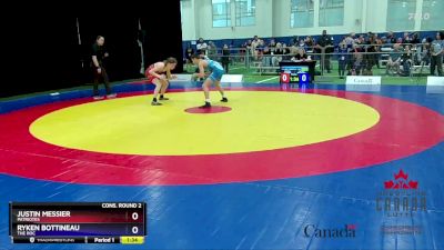 51kg Cons. Round 2 - Justin Messier, Patriotes vs Ryken Bottineau, The ROC