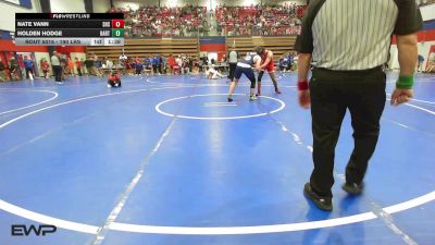 190 lbs Round Of 16 - Nate Vann, Stilwell High School vs Holden Hodge, Bartlesville High School