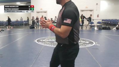 144 lbs Consi Of 16 #1 - Owen McMullen, PA vs Peyton Hornsby, IN