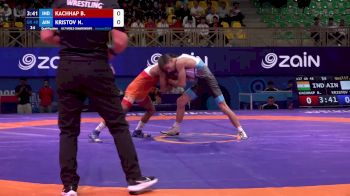 48 kg Qualif. - Bikash Kachhap, India vs Nikolai Kristov, Individual Neutral Athletes