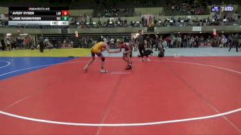 130 lbs Cons. Round 1 - Lane Rasmussen, Lancaster Wrestling Club vs Avery Ryder, LAW
