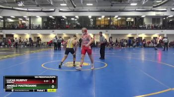 165 Freshman/Soph Semifinal - Lucas Murphy, Wabash vs Angelo Mastroianni, Adrian