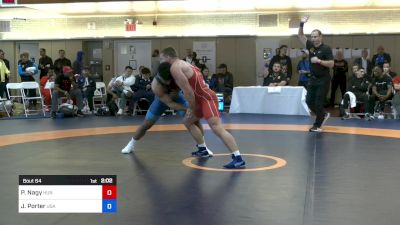 82 kg Semifinal - Peter Nagy, HUN vs Jesse Alexander Porter, USA