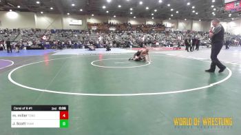 132 lbs Consi Of 8 #1 - Keagan Weaver, Timpanogos Wrestling vs Marcus Mireles, Tokay Wrestling Club